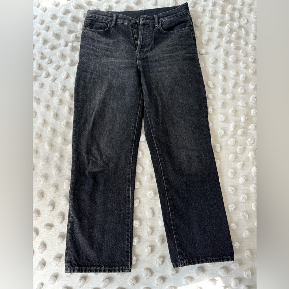 ACNE STUDIOS mece vintage black jeans